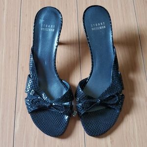 Stuart Weitzman Low Heel Sandals
